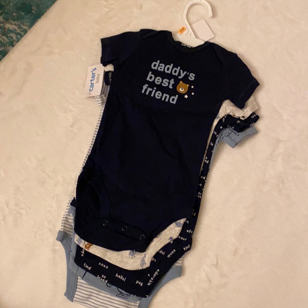 Set of 5 Carter’s bodysuits
